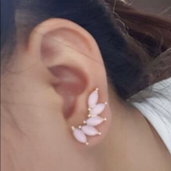 NWOT SHEIN pink stone earrings - Picture 10 of 10